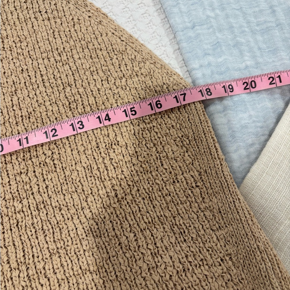 J. Crew Cream Knitted Halter Tank Top size large - Picture 8 of 9